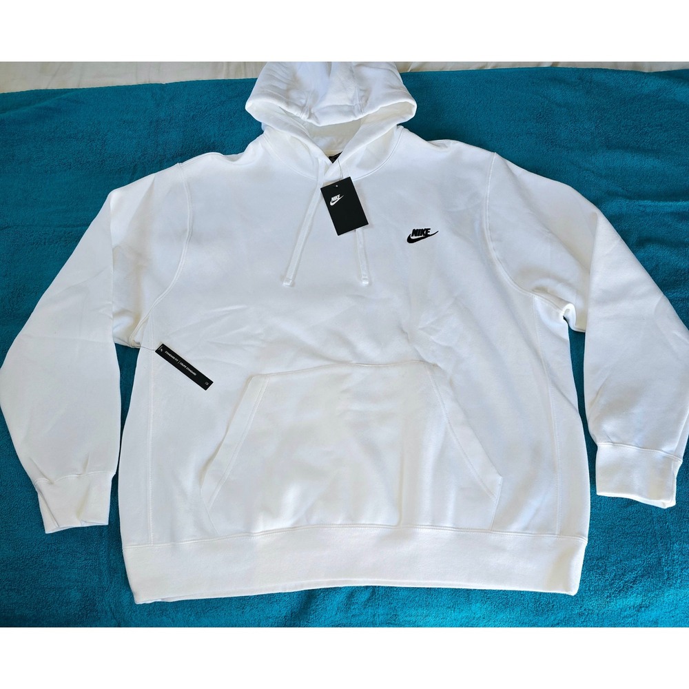 NWT Nike Club Pullover Fleece Hoodie Men's Size 2XL